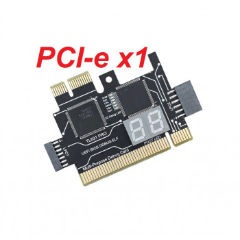 Контроллер, диагностическая POST-card PCI, PCI-Ex1, TL631Pro  