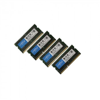 ОЗУ So-Dimm 16Gb PC3-10600s, DDR3-1333, Crucial CT4G3S1339M (Kit 4x4Gb)