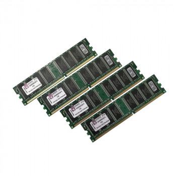 ОЗУ Dimm 4Gb PC-3200(400)DDR Kingston KVR400X64C3A/1G 99U5193-o9o.Ao1LF  (Kit 4x1Gb)