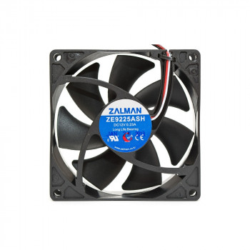 вентилятор 90x90x25mm Zalman ZE9225ASH, 12v 0,23a