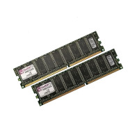ОЗУ Dimm 512Mb PC-3200(400)DDR Kingston KVR400X73C3A/256 9905129-014.A00 (Kit 2x256Mb)