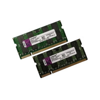 ОЗУ So-Dimm 4Gb PC2-6400, DDR2-800 Kingston KVR8OOD2S6/2G 99P5471-002.A00LF (Kit 2x2Gb) 