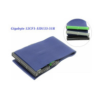 Шлейф управления IDE UDMA 100/133 3-разьема, 80-pin, 50см, синий , Gigabyte 12CF1-1ID133-51R