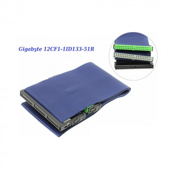 Шлейф управления IDE UDMA 100/133 3-разьема, 80-pin, 50см, синий , Gigabyte 12CF1-1ID133-51R