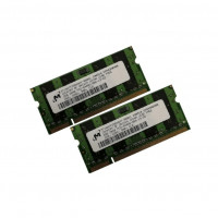 ОЗУ So-Dimm 4Gb PC2-6400, DDR2-800 Micron MT16HTF25664HY-800G1 (Kit 2x2Gb) 