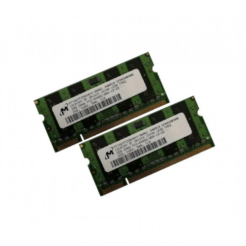 ОЗУ So-Dimm 4Gb PC2-6400, DDR2-800 Micron MT16HTF25664HY-800G1 (Kit 2x2Gb) 