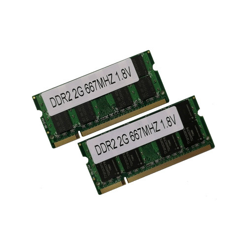 ОЗУ So-Dimm 4Gb PC2-5300, DDR2-667 OEM/Transcend TQ243ECF8 (Kit 2x2Gb) 