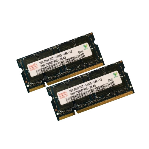ОЗУ So-Dimm 4Gb PC2-6400, DDR2-800 Hynix HMP125S6EFR8C-S6 (Kit 2x2Gb)