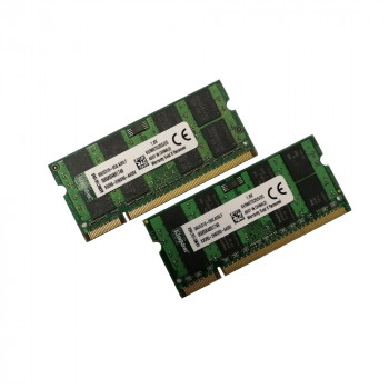 ОЗУ So-Dimm 4Gb PC2-5300, DDR2-667 KingSton KVR667D2S5/2G 99U5316-059.A00LF (Kit 2x2Gb) 