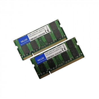 ОЗУ So-Dimm 4Gb PC2-5300, DDR2-667 Milse/ Hynix HY5PS1G831CFP-Y5 (Kit 2x2Gb) 