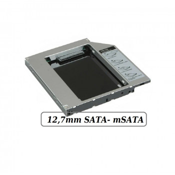 Оптибей,Caddy, AgeStar SSMR2S, 12,7mm, SATA-mSATA