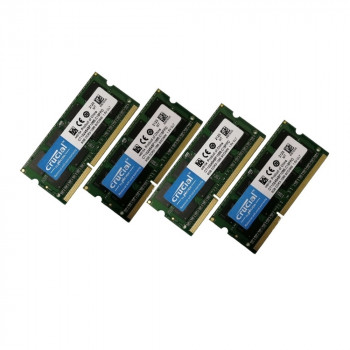 ОЗУ So-Dimm 32Gb PC3-8500s, DDR3-1066, Crucial CT102464BF1066.C16FPD (Kit 4x8Gb)