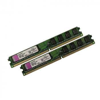 ОЗУ  Dimm 2Gb PC2-6400(800)DDR2 Kingston KVR800D2N6/1G 99U5431-013.A00LF (Kit 2x1Gb)