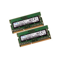 ОЗУ So-Dimm 4Gb PC3L-12800S, DDR3L-1600, Samsung M471B5674QH0-YK0  (Kit 2x2Gb)