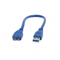 шнур соединительный USB 3.0 am/ micro USB 3.0 bm, Afox CCP-mUSB3-AMBM-0,5m