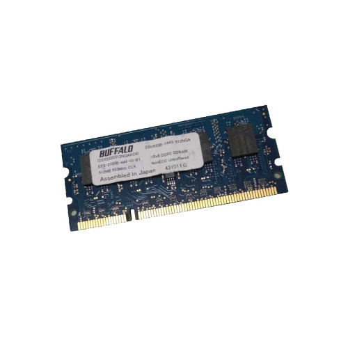 ОЗУ So-Dimm 512Mb PC2-4200, DDR2-533 Buffalo/ Nanya D2U533B-144S-512NGA