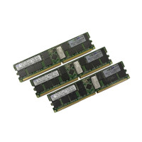ОЗУ Dimm 6Gb PC-3200(400)DDR ECC Samsung M312L5720CZP-CCCQ0  (Kit 3x2Gb) ECC