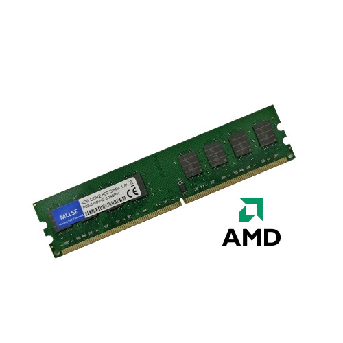 ОЗУ Dimm 4Gb PC2-6400(800)DDR2 Mllse / Micron 5MC11D9NKJ (для AMD)