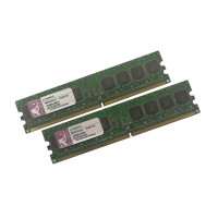 ОЗУ Dimm 512Mb PC2-4200(533)DDR2 KingSton KTM3211/256 9962228-001.A01 (Kit 2x256Mb)