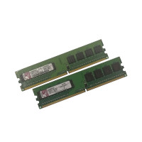 ОЗУ Dimm 1Gb PC2-5300(667)DDR2 KingSton KVR667D2N5/512 99x5315-0xx.A00LF (Kit 2x512Mb)