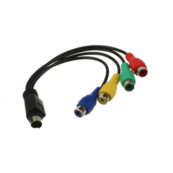 переходник Berasco 4xRCA -SVHS 7pin