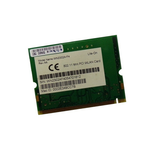 контроллер WLAN,Wi-Fi, miniPCI Lite-On WN2302A-F4, KN16038317, 802.11 b/g
