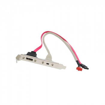 порт для системной платы eSATA + IEEE1394 Gembird DVB-DBESFM