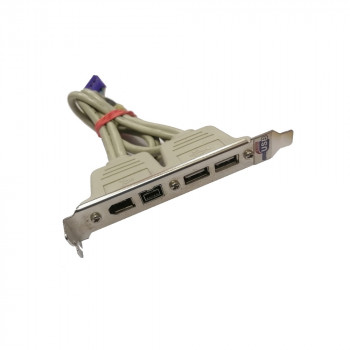 порт для системной платы 2xUSB 2.0 + FireWire IEEE1394 4pin +6 pin Gembird DVB-DBUS2FW2