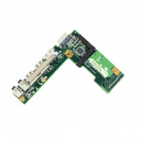 переходник USB+Jack+HDMI+VGA Asus K52JR_IO_Board Rev:2.3, 60-NZII01000-B02 для Asus K52