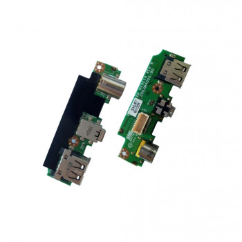переходник USB+FireWare+S-Video, PCB I/O BD M40EI0 Rev B 35G3M4000-B0, для Fujitsu-Siemens Amilo M6450G