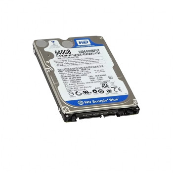 Винчестер 2,5" 640Гб SATA WD Scorpio Blue WD6400BPVT-55HXZT3