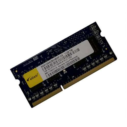 ОЗУ So-Dimm 1Gb PC3-10600, DDR3-1333, Elixir M2S1G64CBH4B5P-CG