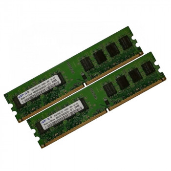 б/у 4Gb PC2-6400(800)DDR2 Samsung M378T5663xZ3-CF7 (Kit 2x2Gb)