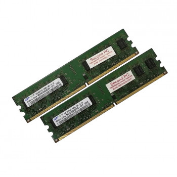 ОЗУ Dimm 4Gb PC2-6400(800)DDR2 Samsung M378T5663EH3-CF7 (Kit 2x2Gb)