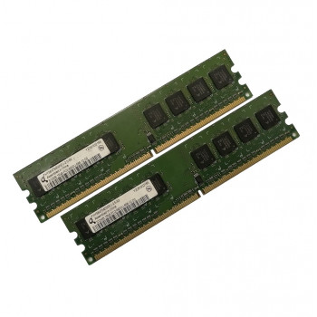 ОЗУ Dimm 1Gb PC2-6400(800)DDR2 Qimonda HYS64T64000EU-2.5-B2 (Kit 2x512Mb)