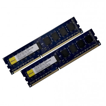б/у 8Gb PC3-10600(1333)DDR3 Elixir M2F4GH64CB8HB6N-CG 1239.TW (Kit 2x4Gb)