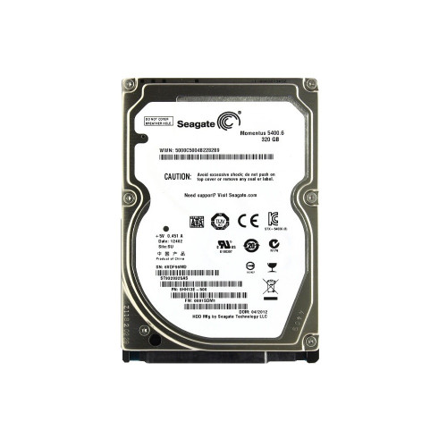 Винчестер 2,5" 320Gb SATA Seagate Momentus 5400.6 ST9320325AS 9HH13E-500