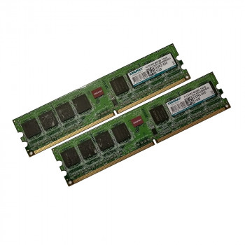 ОЗУ Dimm 2Gb PC2-6400(800)DDR2 KingMax KLDD48F-A8KB5  (Kit 2x1Gb)