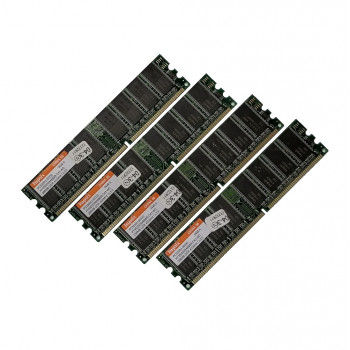 ОЗУ Dimm 1Gb PC-3200(400)DDR Hynix HYMD232646B8R-D43 WD (Kit 4x256Mb)