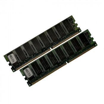 ОЗУ Dimm 1Gb PC-3200(400)DDR Hynix HY5DU121622CTP-D43, NTEA7674Q1 (Kit 2x512Mb)