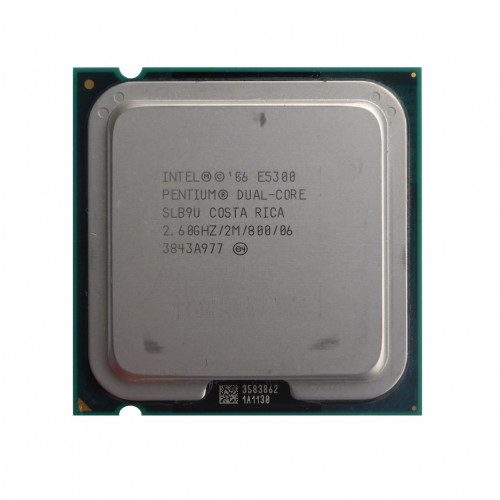 процессор сокет 775 Intel Pentium Dual-Core E5300 2,6/2/800 SLB9U