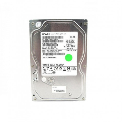 Винчестер SATA 500Gb Hitachi Deskstar 7K1000 HDS721050CLA662