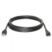 шнур соединительный USB - microUSB 1.8 м черный