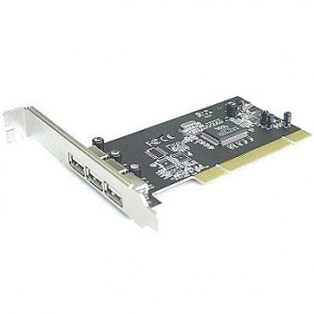 б/у контроллер PCI 3xUSB 2.0 VIA VT6212L