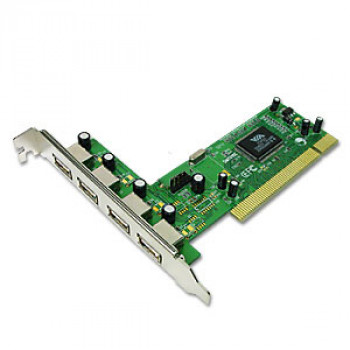 б/у контроллер PCI 4xUSB 2.0 VIA VT6212L