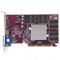 б/у Видеокарта AGP 128Mb Gf4 MX440