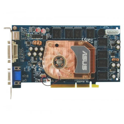 Видеокарта AGP 512Mb N6800/TD Asus (Fx6800)