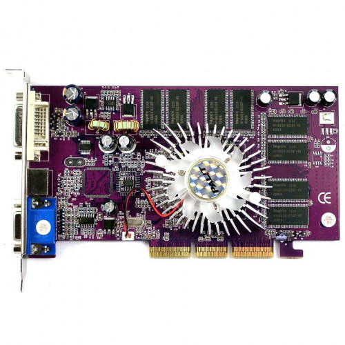 Видеокарта AGP 128Mb Fx5600 Palit