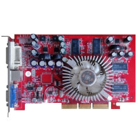 б/у Видеокарта AGP 128Mb Fx5700 Palit NA-5700V+TD11