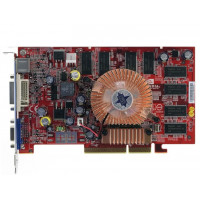 б/у Видеокарта AGP 128Mb Fx6600 MSI 